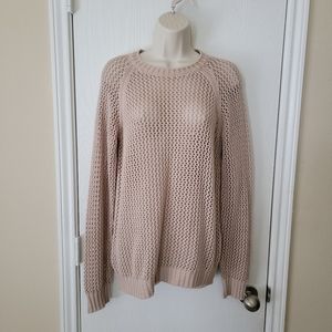 Acrobat Open Knit Crew Sweater